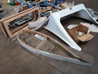 Large Assorted Wind Turbine & Blade Parts, Components, & More