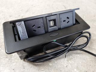 Office Table Top or Furniture Power Distribution Unit
