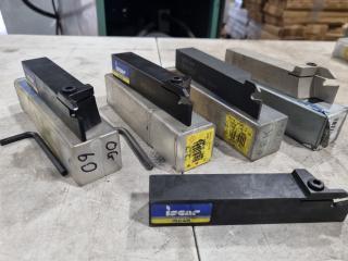 5x Iscar Lathe Turning Tool Holders, 25x25mm size
