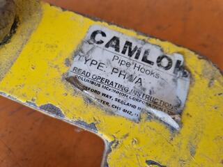 Pair of Camlok PH4/A Pipe Hooks, 4000kg Capacity