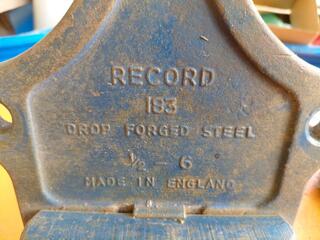 Record 183 Drop Forged Steel Chain Vice
