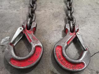 2-Leg Lifting Chain Set, 4250kg Capacity