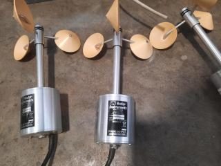 Assortment of Low Power Cup Anemometers