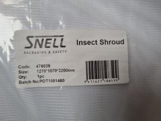 13x Snell Industrial Insect Shrouds, Bulk Lot, New