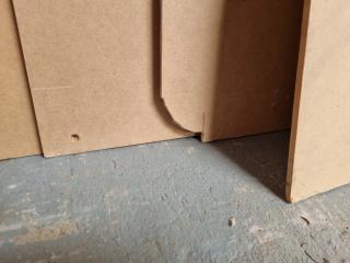 5x MDF Sheets