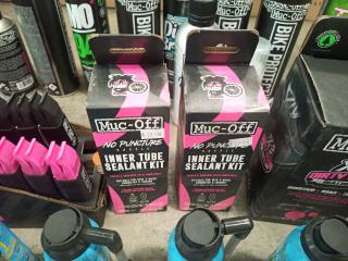 Large Assortment of Bike Care Products and Accessories