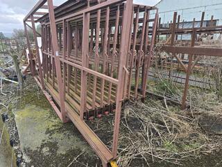 Sliding Section Material Rack