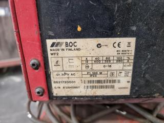 BOC 320R (320A) Mig Welder with BOC WF2 Wire Feeder