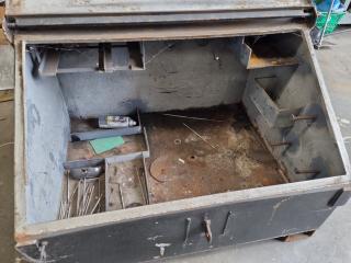 Heavy Steel Worksite Tool Box