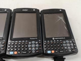 6x Symbol Motorola MC50 Handheld Computers, all Faulty touch screens