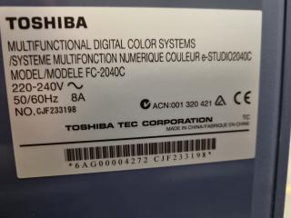 Toshiba eStudio 2040c Multi Function Colour Laser Printer