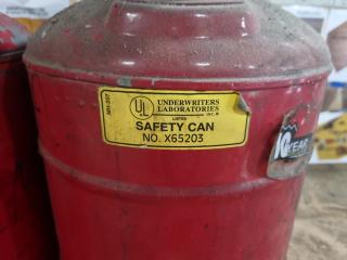 3 x Safety Fuel Cans