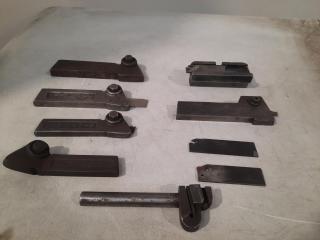 Assorted Lathe Tool Holders (9 Items)
