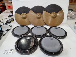 Astro Drums AXE-800DM Digital/Electrical Drum Pads and Sound Module
