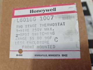 2x Honeywell L6018G Two Stage Thermostats
