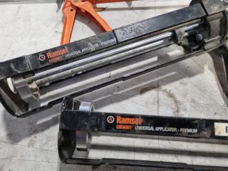 6x Assorted Adhesive Caulk Applicator Guns