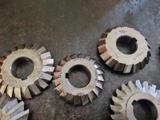 Large Lot of Milling Machine Blades 