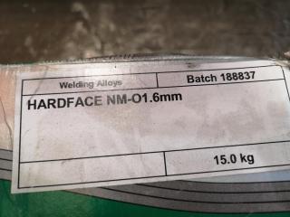 2x Spools of Hardface 1.6mm Welding Wire by WA