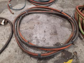 Assortment of Welding Cables and Hoses