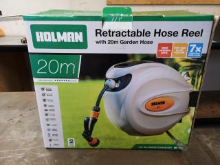 Holman 20m Retractable Garden Hose Reel