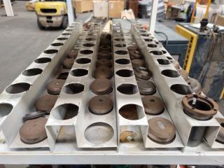 Large Lot of Turret Punch Tooling 