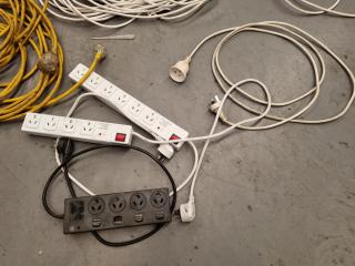 7x Electrical Power Leads + 3x Power Boards