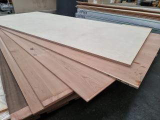 6 Assorted Plywood Sheets 