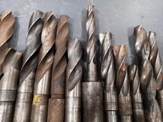 22x Assorted Morse Tapper Mill Drill Bits