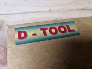 D-Tool HSS Keyway Broach Set, 6x6x300mm