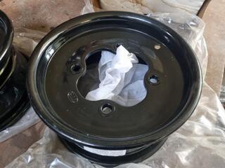 2x 285mm Diameter, 250mm wide Trailer Wheels