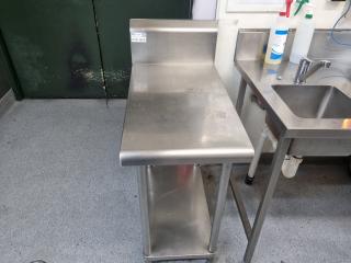 Small Stainless Bench 