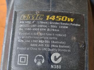 GMC Corded Sander Polisher POL1450