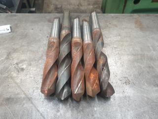 5 x Large Drill Bits