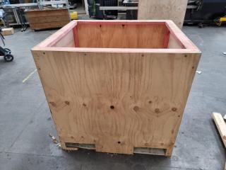 Wooden Pallet Storage Box