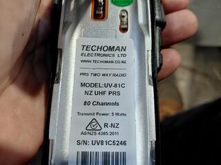 Baofeng UV-81C NZ UHF PRS Two Way Radios