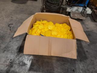Box of 500+ Yellow Keg Caps