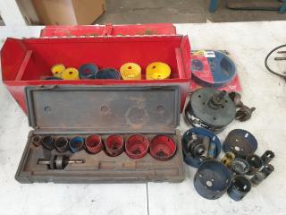 Large Lot of Holesaws