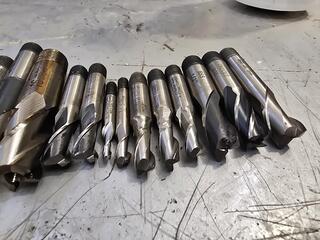 Large Lot of Milling Cutters 