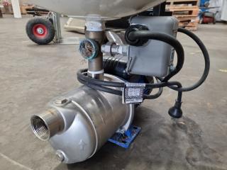 Lowara Industrial Single Phase Water Pump Assembly