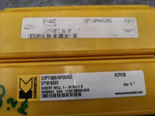Kennametal Indexible Mill Cutter w/ Spare Indexes