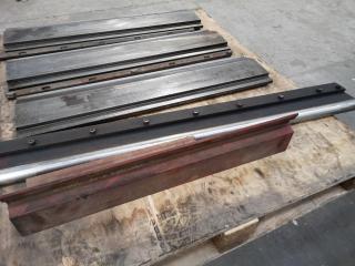 Assorted Industrial Metal Folder Components