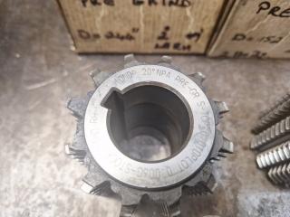 7 x Gear Hobber Cutters