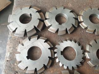 18 x Involute Gear Cutters