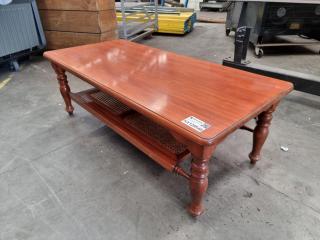 Vintage Wooden Coffee Table