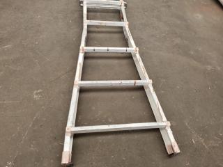 Multi Function Adjustable Aluninum Step / Extension Combo Ladder