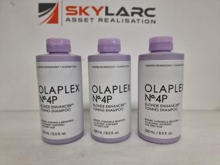 3 Olaplex No.4P Shampoos