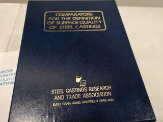 Comparators for Definition of Surface Quality of Steel Castings Set