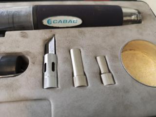 Cabac GT700K Soldering Iron Kit & Cold Heat Battery Powered Glue Gun