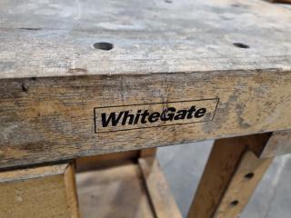 Wooden Woodworking Workbench by WhiteGate