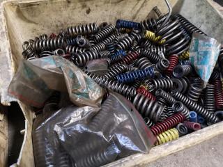 Assorted Industrial Springs, Bulk Lot